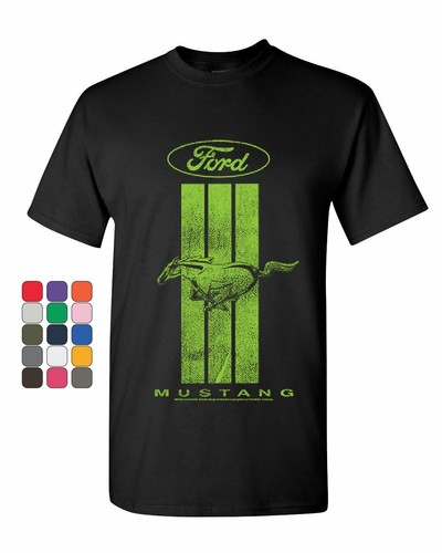 Ford mustang green - green, stripe