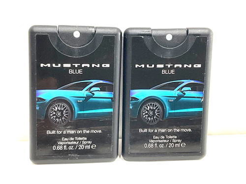 Lot blue mustang by - of,