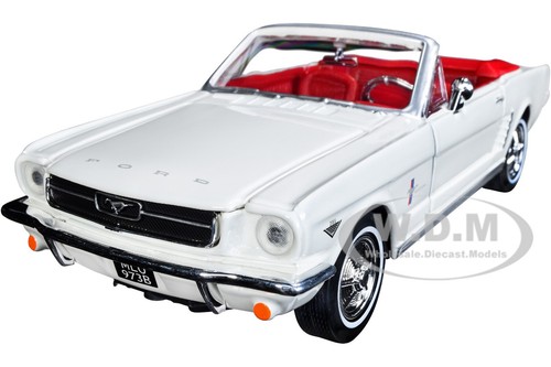 1964 ford mustang white - 1/2,